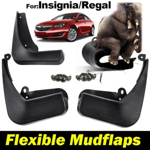 4X For Vauxhall Opel Insignia MK1 09-17 Saloon Hatchback Mud Flaps Splash Guards - Picture 1 of 8