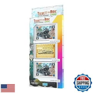Gamegenic Ticket to Ride Europe Official Art Sleeves | All-in-One Pack of 168 - Picture 1 of 5