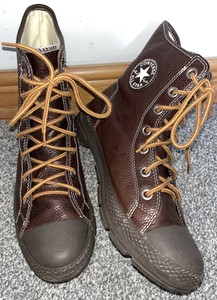 Las mejores ofertas en Converse All Star de cuero marrón | eBay
