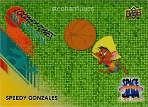 Space Jam A 2021 nuevo Legacy Looney Tunes en acción verde neón Speedy Gonzales - Imagen 1 de 1