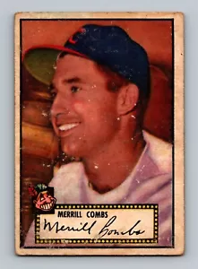 1952 Topps #18 Merrill Combs FR-GD (Black Back) (D4) - Picture 1 of 2