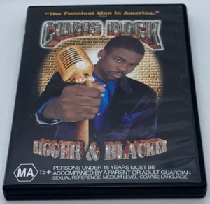 Chris Rock Bigger and Blacker - DVD, 2004 - REGION 4 - R4 - WARRANTY AUS STOCK - Picture 1 of 1