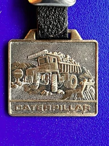 vintage antique pocket watch fob CAT Off Road Truck-Fob CAT 36 - Picture 1 of 4