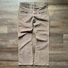 VTG Womens Size 32 (34x31) 7 For All Mankind Flared Corduroy Zip Pocket Pant