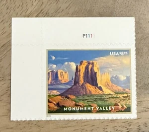 US Scott # 5666 Priority Mail Single Stamp Plate # P1111 Monument Valley MNH - Picture 1 of 1