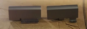 Genuine HP ProBook 6550 Series metal Hinge Cover Set Gray Left & Right - Picture 1 of 2