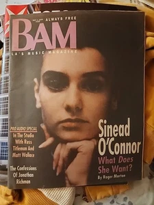 BAM 332 1990 SINEAD O'CONNOR ROBIN WILLIAMS CADILLAC MAN Jonathan Richman Beauty - Picture 1 of 24