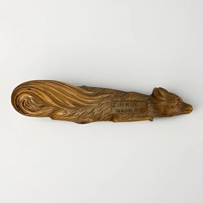 Vntage ранняя пластиковая рекламная клипса Fox Zirkin - Изображение 1 из 4