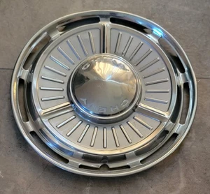 Vintage Set Of Three Chevy Hubcaps 13'' Inch Decent Shape, Some Dings, Scratches - Picture 1 of 8