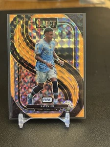 Savinho 2024-25 Select FIFA - Mezz Orange Fluorescent /125 SP - Man City - Picture 1 of 2
