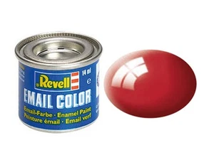 REVELL Rouge Ferrari brillant Revell 34 peinture email enamel - 14ml - REVELL 32 - Photo 1/2