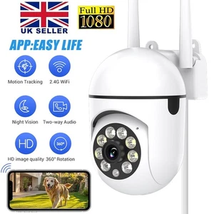 Security CCTV Camera Wireless WIFI 2.4G 1080P IP Outdoor HD PTZ Smart Home Wired - Picture 1 of 8