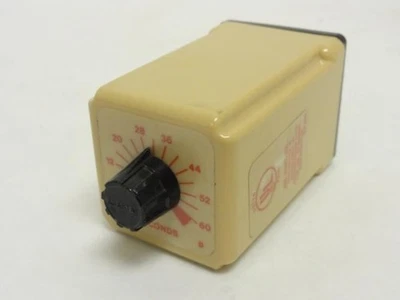 199925 Old-Stock; AGASTAT SCCLL022XXADAXA Timing Relay; 2-60S; 120VAC/DC - Image 1 of 4
