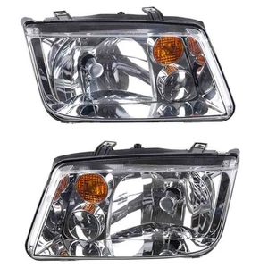 For Volkswagen Jetta 2002 2003 2004 2005 Pair Headlights - Picture 1 of 5