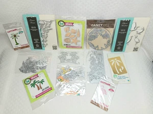 Ocean Beach Sea Craft metallo fustellato lotto 36 pezzi cottage cutz io memory box eroe - Foto 1 di 16