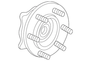 Genuine GM Hub & Bearing 85137057 - Picture 1 of 2
