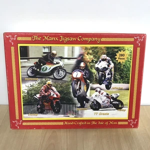 Isle of Man TT Motorrad Puzzle 280 Teile von Manx Jigsaw Co Handarbeit - Bild 1 von 7