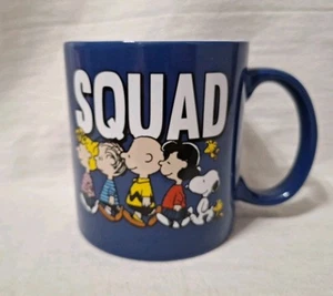 Peanuts Squad blaue Tasse Sally, Linus, Charlie Brown, Lucy, Snoopy und Woodstock - Bild 1 von 7