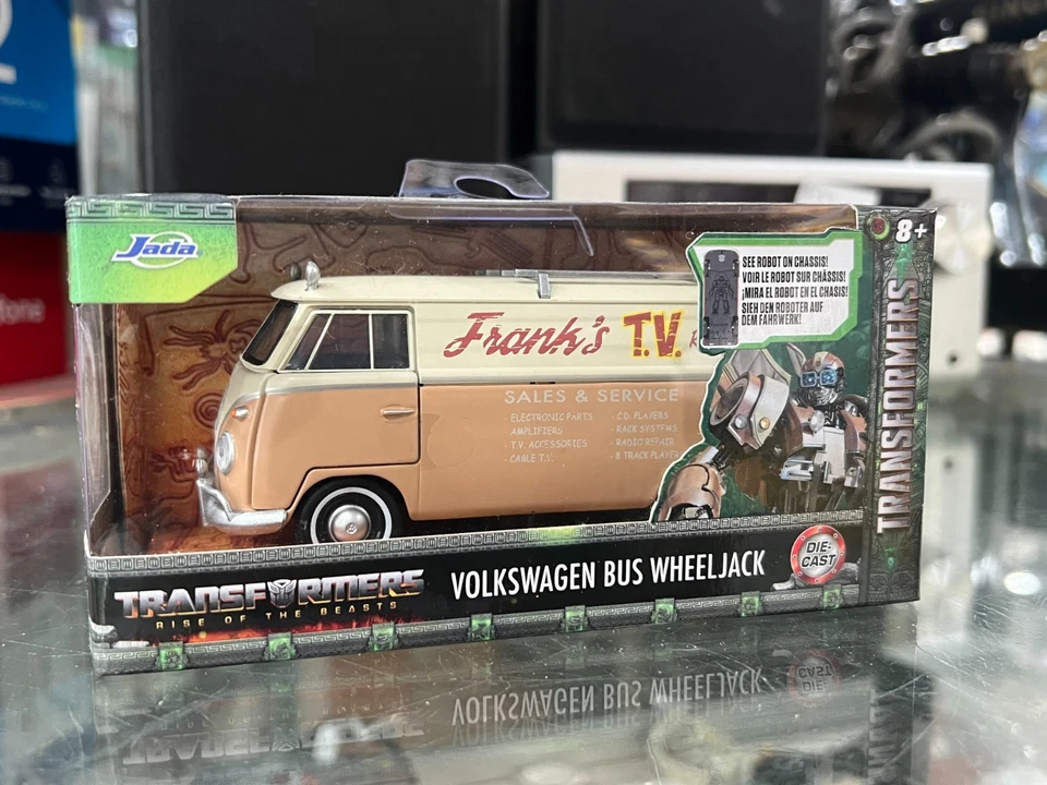 JADA TOYS TRANSFORMERS RISE OF THE BEAST / VOLKSWAGON BUS WHEELJACK IN BOX / NEW - Image 1 of 4