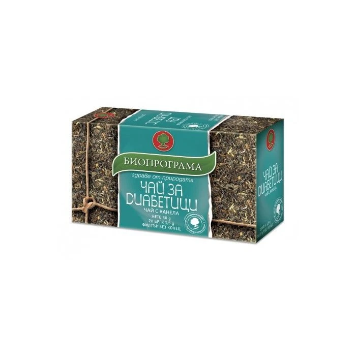 Bioprogramm Tee für Diabetiker mit Zimt x 20 Stück - Bild 1 von 1