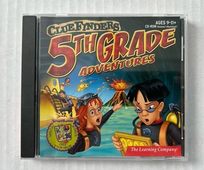 The Clue Finders 5th Grade Adventures Learning Company for PC MAC CD ROM - Image 1 of 3