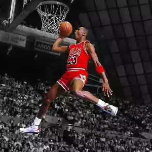 Michael Jordan legendärer Basketballspieler #23 - 8x10 Hochglanz gedrucktes Foto - Bild 1 von 1
