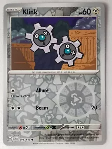 REVERSE HOLO Klink 099/142 NM/M - Tarjeta Pokémon Corona Estelar $2 Envío Combinado - Imagen 1 de 2