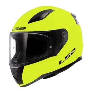 LS2 FF353 Rapid II Hi-Viz Yellow Full Face Motorcycle Crash Helmet - Picture 1 of 8
