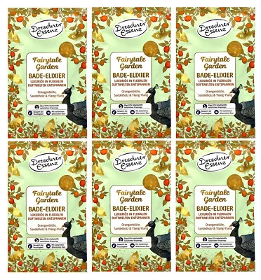 6er Pack Dresdner Essenz Bade-Elixier Fairytale Garden 6 x 60g
