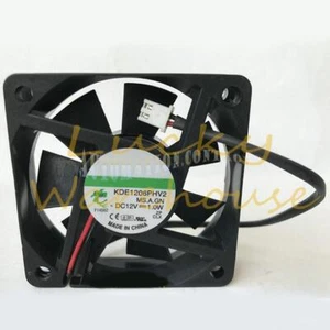 For SUNON KDE1206PHV2 DC12V 1.0W 0.09A 6015 silent Cooling fan 2pin 60*60*15mm~ - Picture 1 of 2