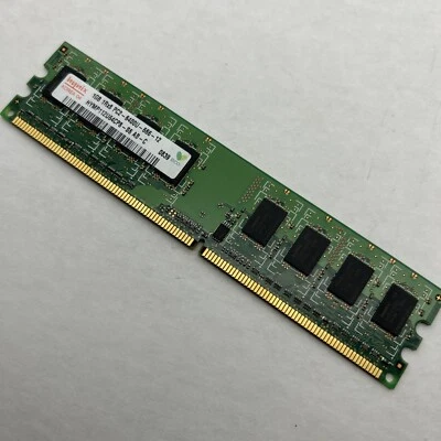 1GB Ram PC2-6400u-666 800MHz DDR2 SDRAM Memory Non ECC 1Rx8 / 1 GB - Image 1 of 4