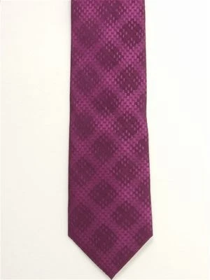 Corbata Bar III Para Hombre 100% Seda Limelight Sólida Berenjena Delgada 2 3/4 x 57" Foto 1 de 3