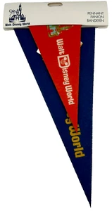 Disney Parks WDW 50th Anniversary Vault Collection Pennant Flags - NEW - Picture 1 of 2