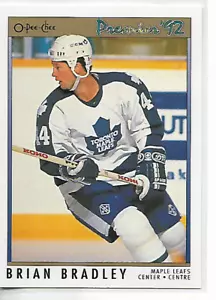 1992 O-Pee-Chee Premier Brian Bradley Card #190 - Picture 1 of 1