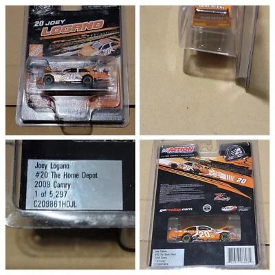 ROOKIE HO FREE SHIP 2009 Joey Logano #20 Home Depot COT Platinum Action 1:64 - Image 1 of 4