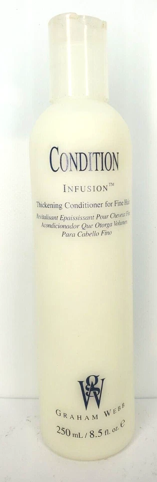 ACONDICIONADOR ESPESANTE INFUSIÓN Graham Webb Condition para CABELLO FINO 8,5 OZ Foto 1 de 1