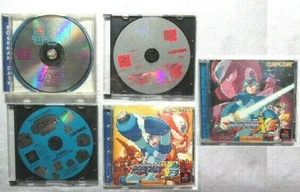 Used game lots 4 set megaman X Legends (PlayStation PS1) Japan free ship import - Picture 1 of 11
