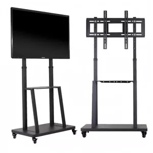 Extra Groß TV Ständer mit Rollen 32-100 Zoll Standfuß Höhenverstellbar Universal - Bild 1 von 9