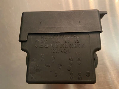 Relé bujía incandescente diésel Mercedes Benz 240D 1977 a 1985 001 545 97 32 OEM🟠 Foto 1 de 4