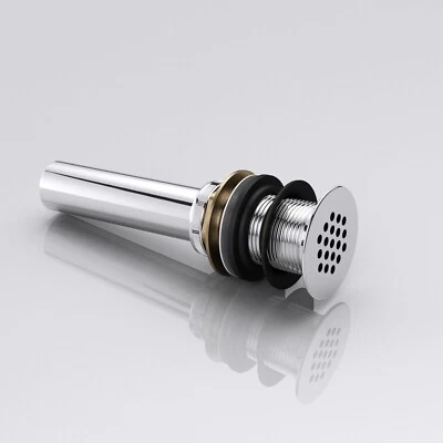 Ablaufventil Waschbecken Waschtisch Ablaufgarnitur Abfluss Ablauf Ohne Überlauf - Bild 1 von 4