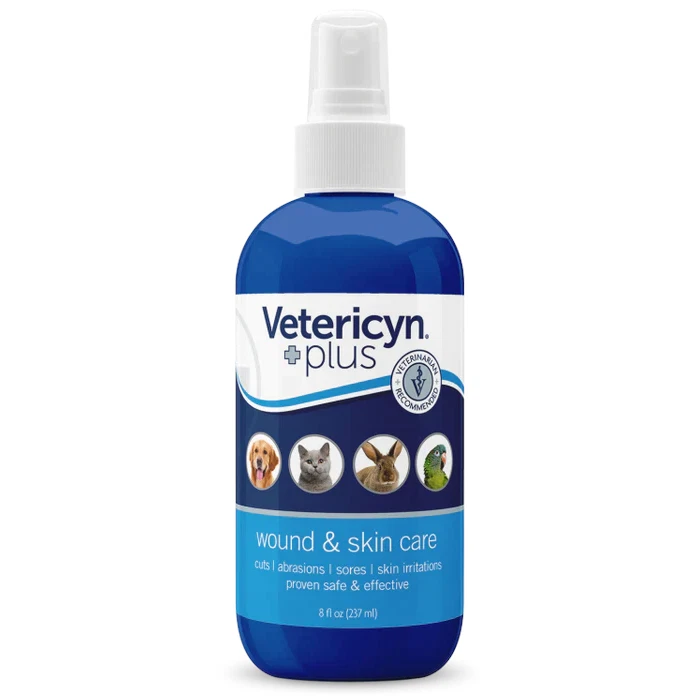 Vetericin Plus Wound & Skin Care Spray for Dogs, Cats and Small Animals (8 Oz) - Image 1 of 1