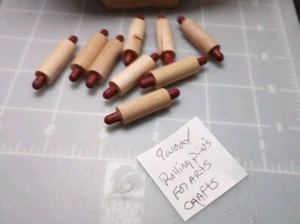 Miniatur Holz Nudelhölzer zum Basteln - Bild 1 von 5