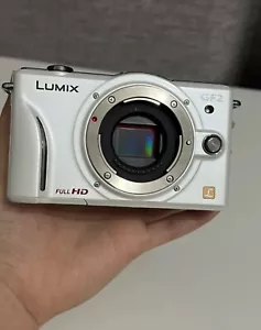 Panasonic Lumix GF2 Compact Mirrorless Camera Body White (Preowned) - Picture 1 of 1