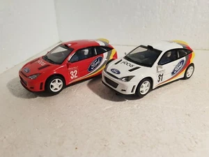 QQ C 2427 W SCALEXTRIC UK FORD FOCUS RALLY #31 C 2428 W FORD FOCUS RALLY #32 - Picture 1 of 3