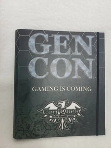 Gen Con Gaming Is Coming Con Adventure Journal Con Quest Binder RPG scrapbook - Picture 1 of 12