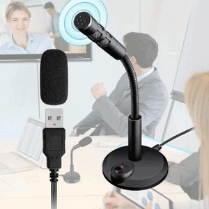 USB Microphone Condenser Microphone for PC Laptop Singing YouTube High Quality - Picture 1 of 12