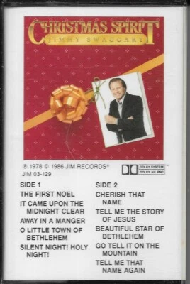 JIMMY SWAGGART..."CHRISTMAS SPIRIT"....RARE CHRISTMAS / HOLIDAY CASSETTE  - Image 1 of 2