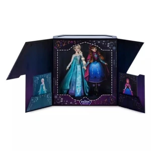 Disney D23 Expo Frozen Anna & Elsa Limited Edition Doll Set by Brittany Lee - Picture 1 of 10