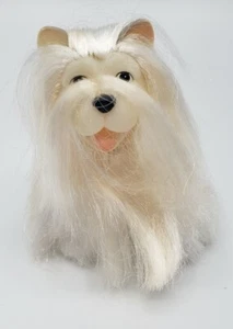 Cane Cititoy cucciolo bianco maltese 1989 vintage - Foto 1 di 5