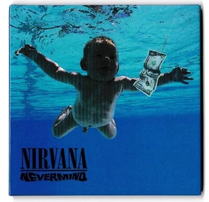 Magnet aimant Nirvana officiel nevermind pour frigo casier ou autre - Picture 1 of 4